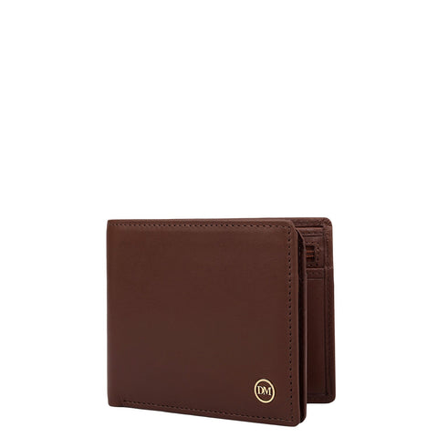 Brown Bifold Leather Mens Wallet