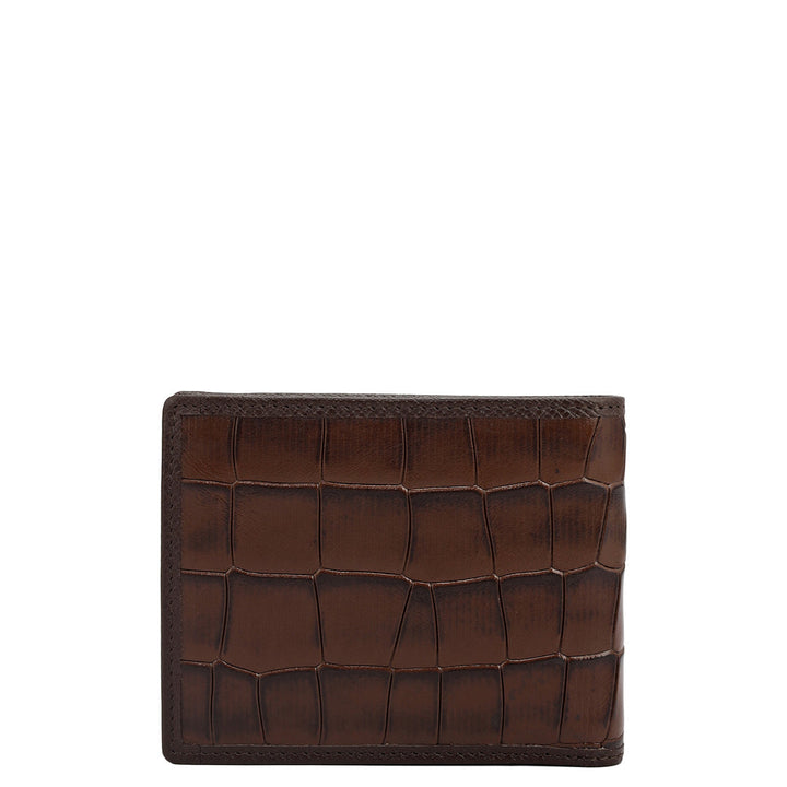 Date Bifold Leather Mens Wallet