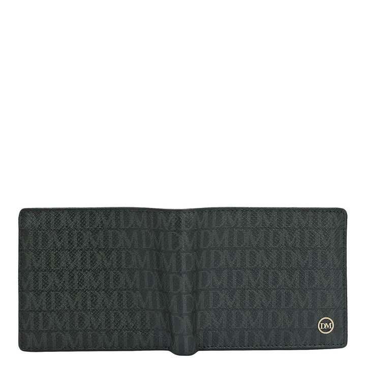 Petrol Green Bifold Leather Mens Wallet