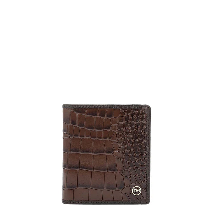 Brown Bifold Leather Mens Wallet