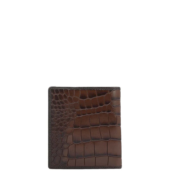 Brown Bifold Leather Mens Wallet