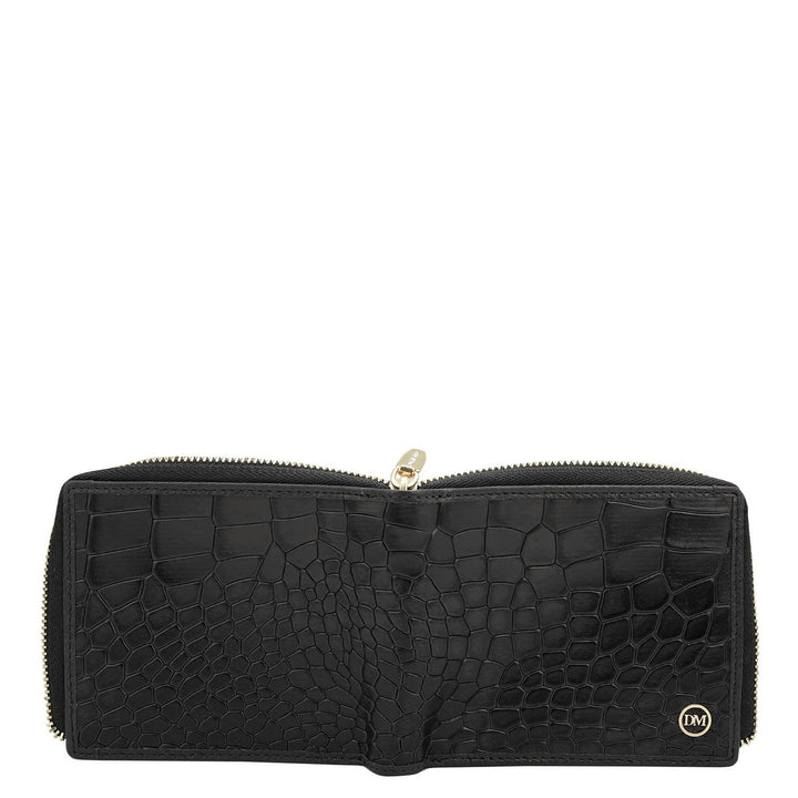 Black Bifold Leather Mens Wallet