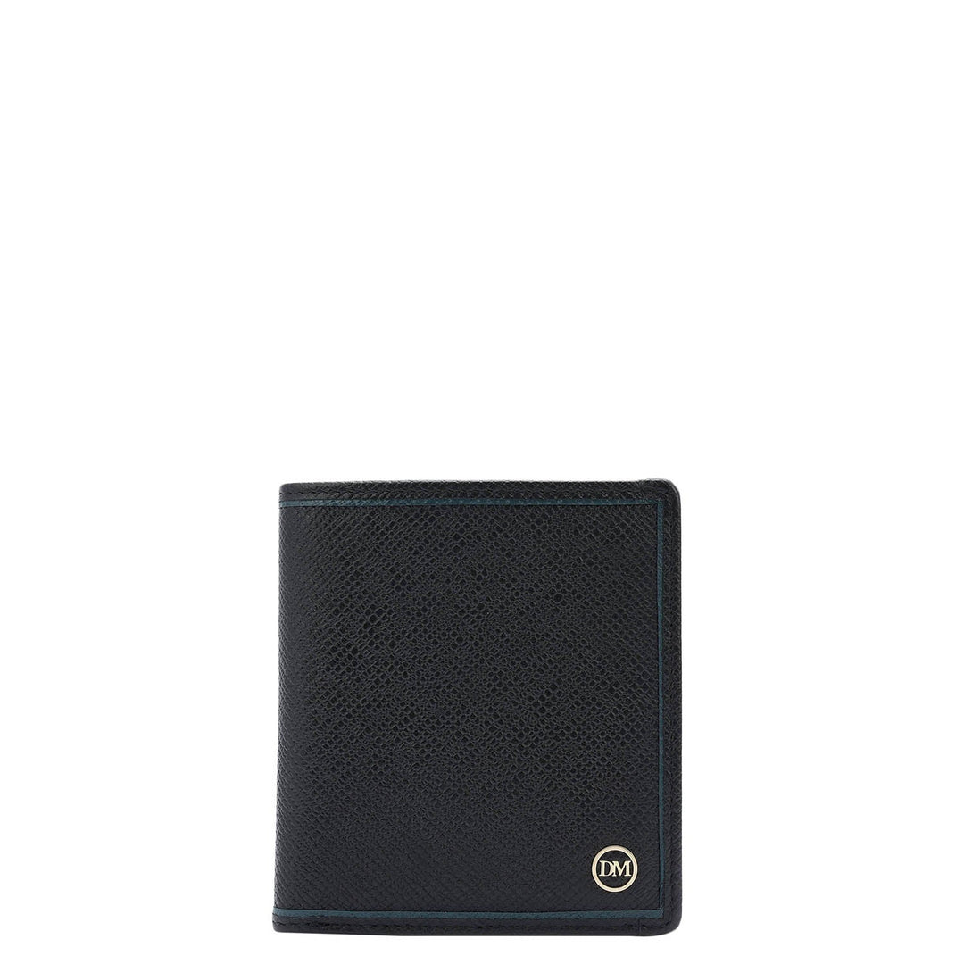 Franzy Leather Mens Wallet - Black