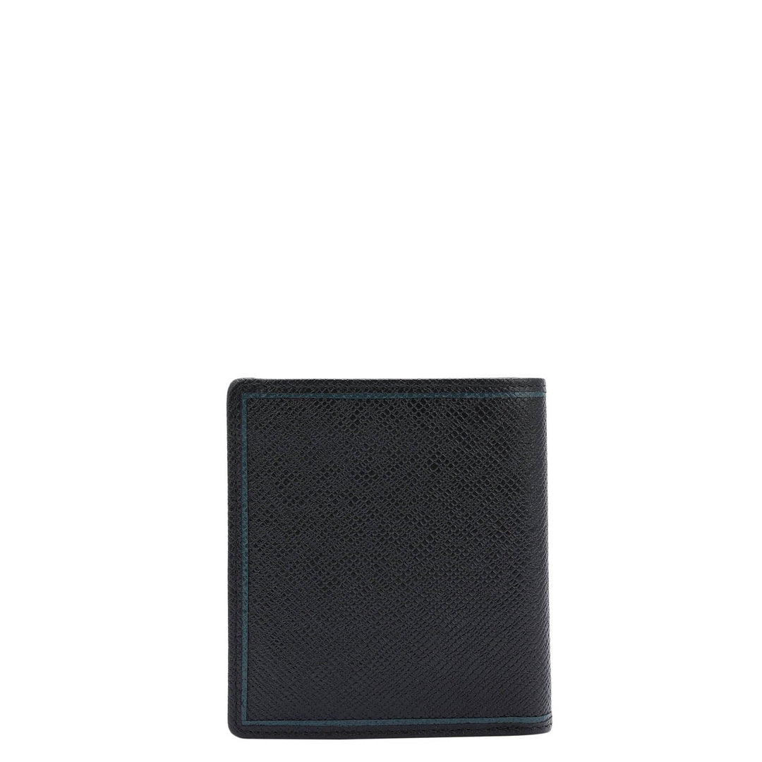 Franzy Leather Mens Wallet - Black