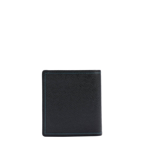 Franzy Leather Mens Wallet - Black