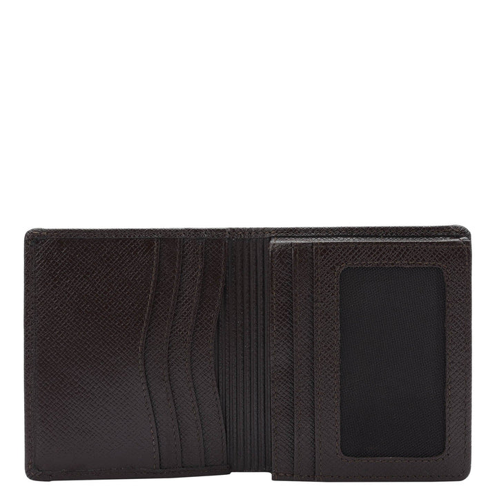 Franzy Leather Mens Wallet - Chocolate