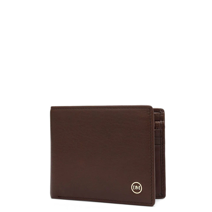 Brown Bifold Leather Mens Wallet