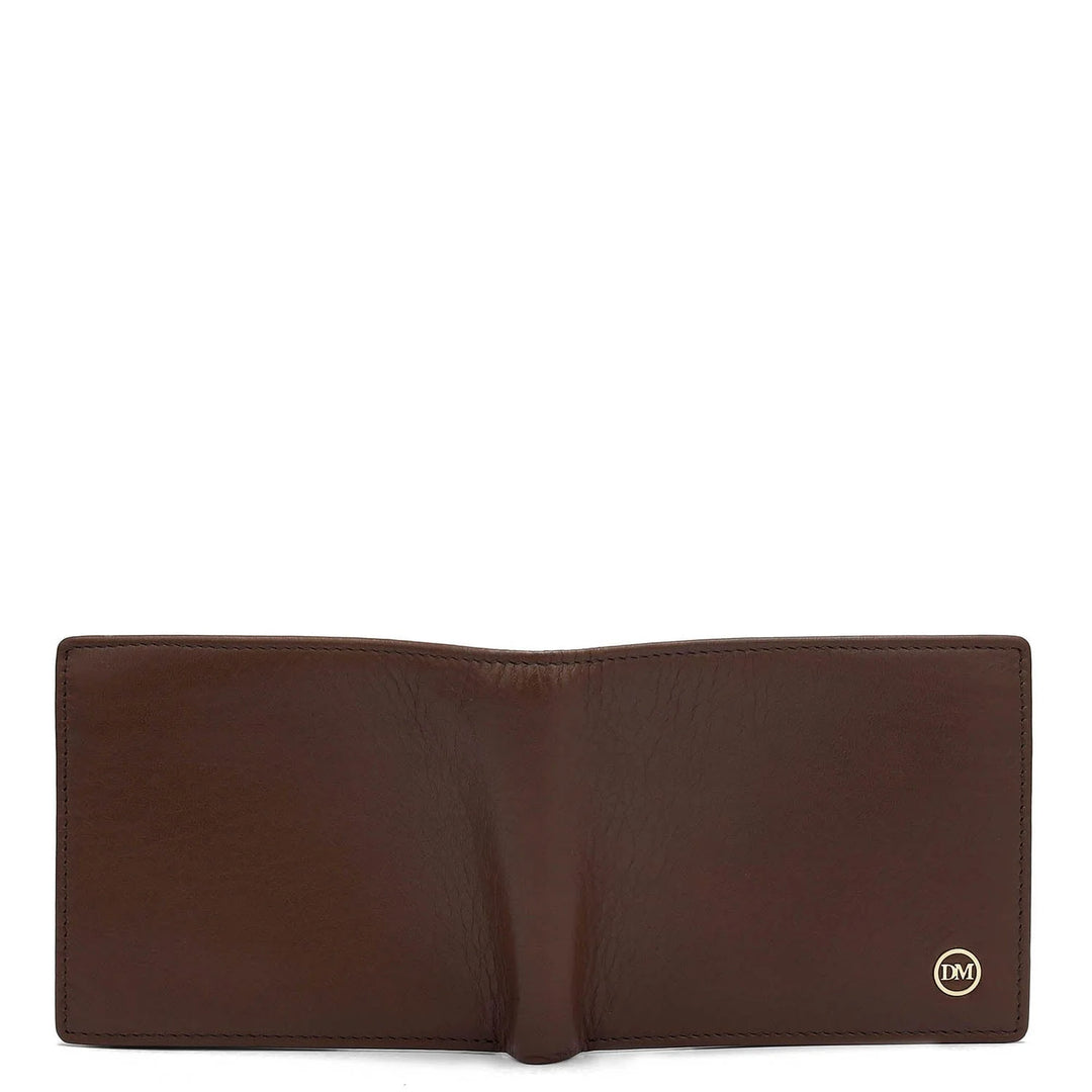 Brown Bifold Leather Mens Wallet