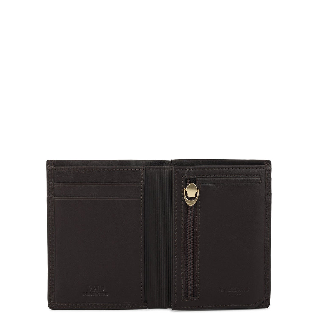 Brown Bifold Leather Mens Wallet