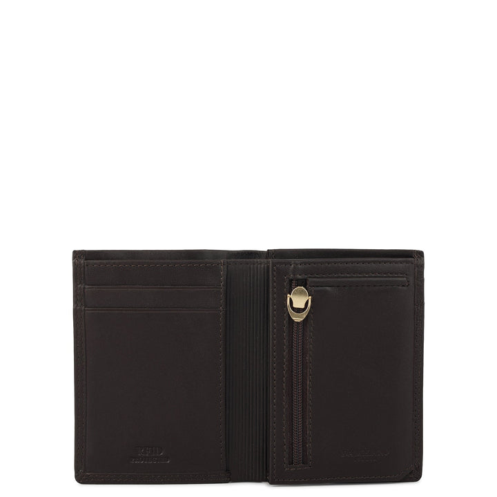 Brown Bifold Leather Mens Wallet