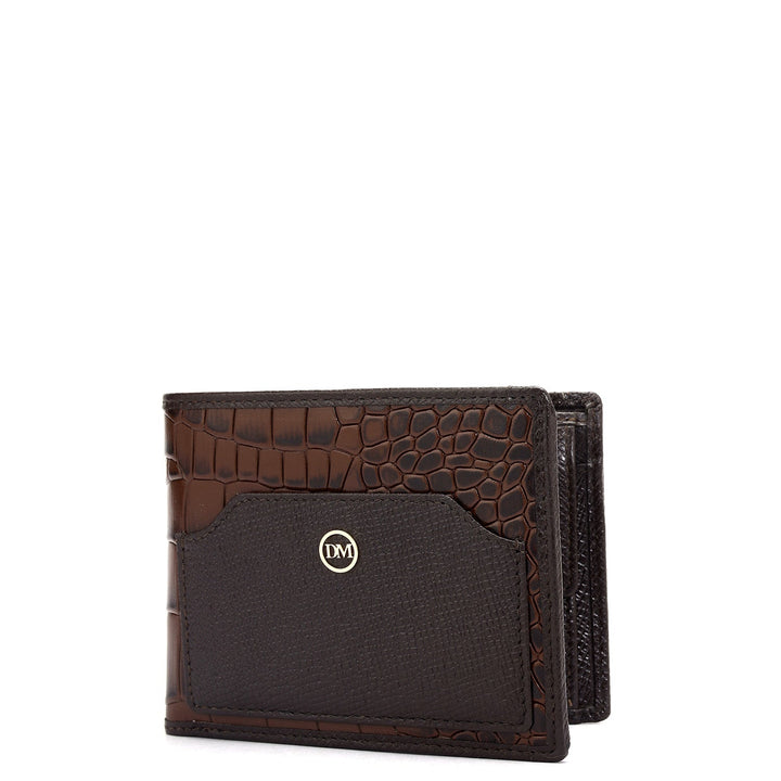 Brown Bifold Leather Mens Wallet