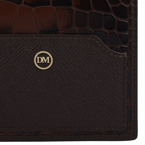 Date Bifold Leather Mens Wallet