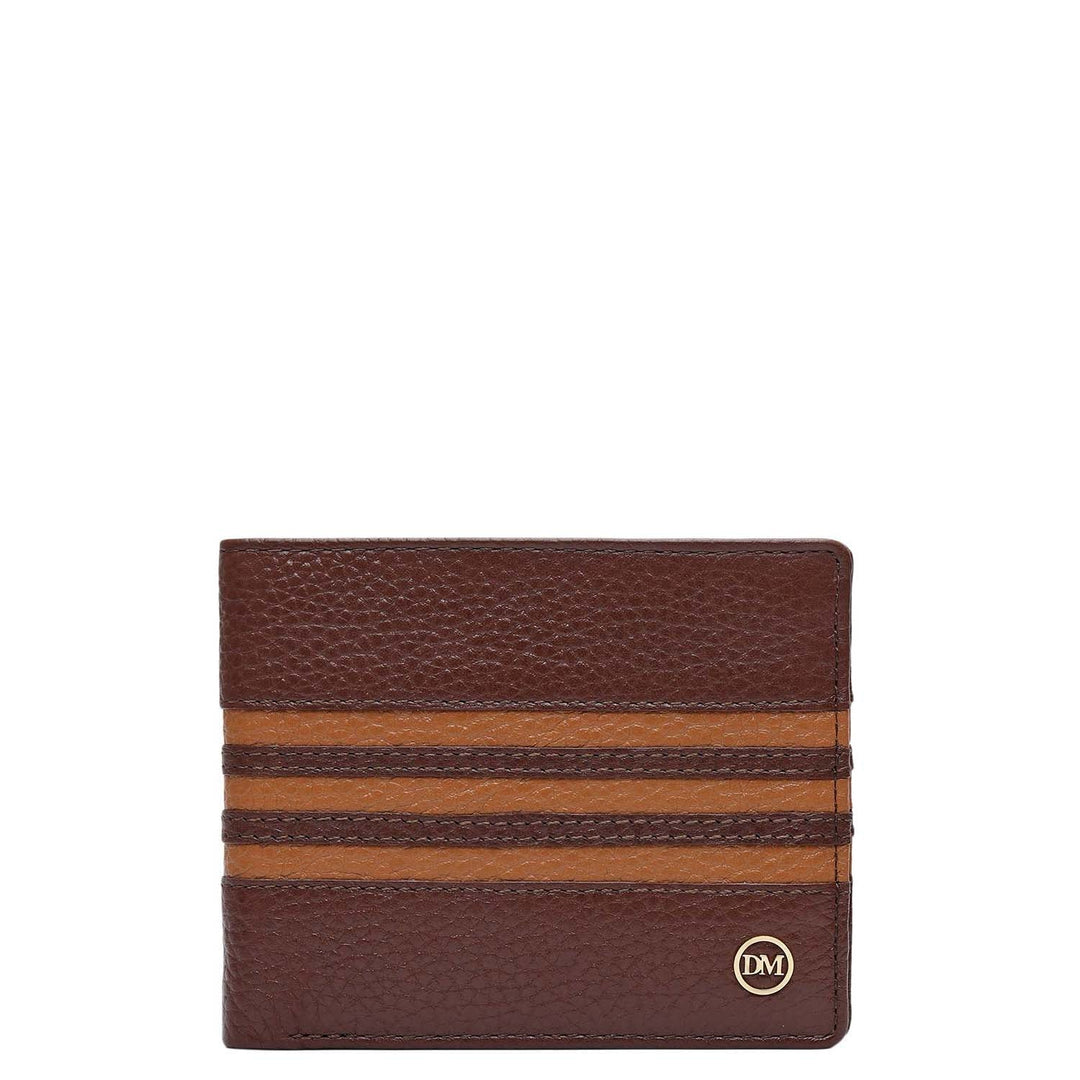 Espresso Bifold Leather Mens Wallet