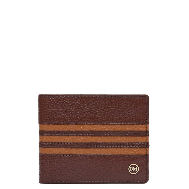 Espresso Bifold Leather Mens Wallet