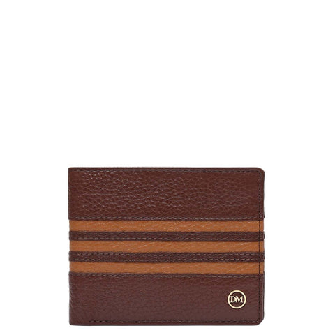 Espresso Bifold Leather Mens Wallet