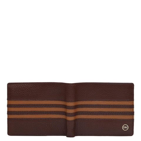 Espresso Bifold Leather Mens Wallet