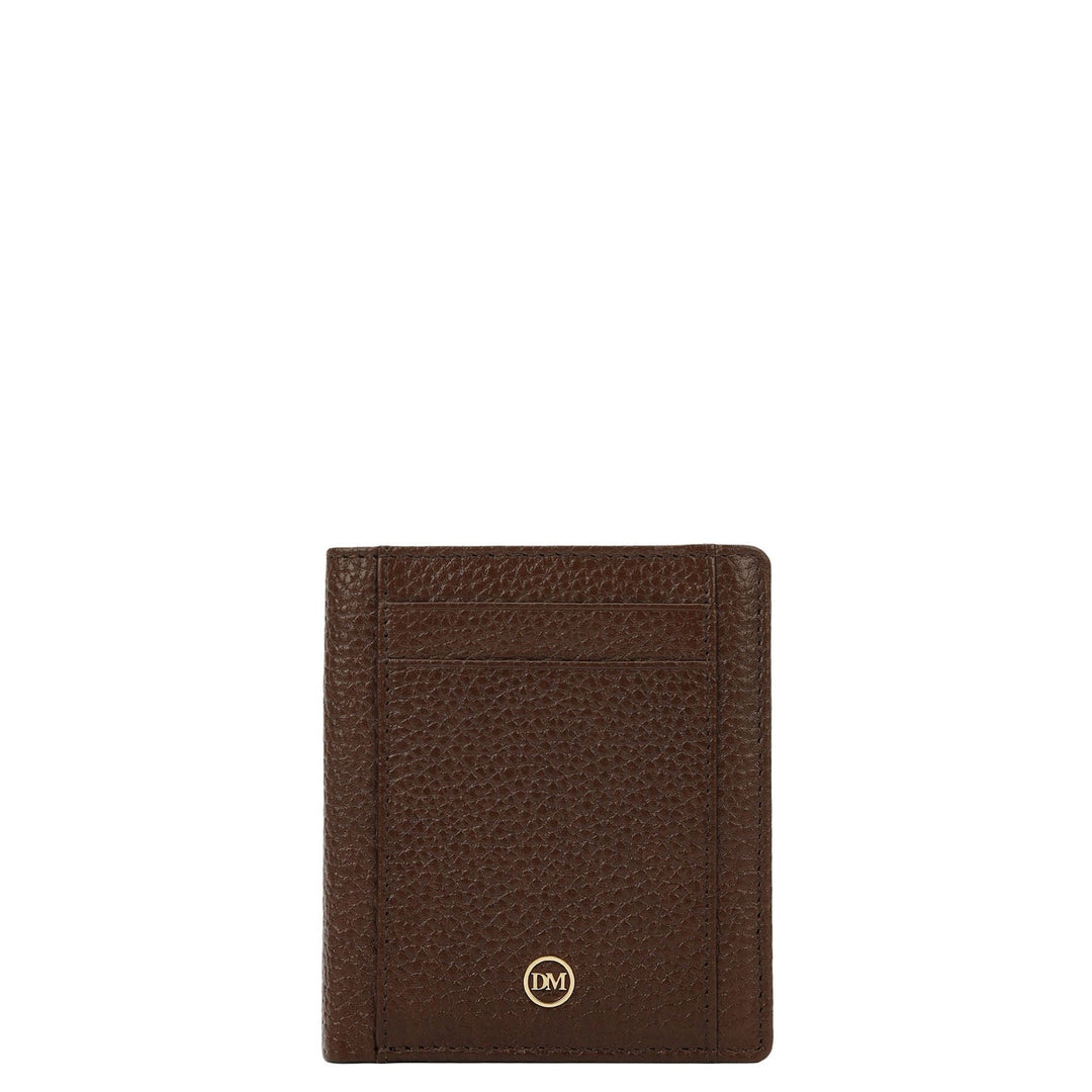 Mocha Bifold Leather Mens Wallet