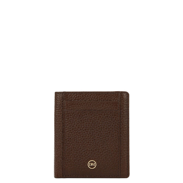 Mocha Bifold Leather Mens Wallet