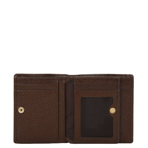 Mocha Bifold Leather Mens Wallet