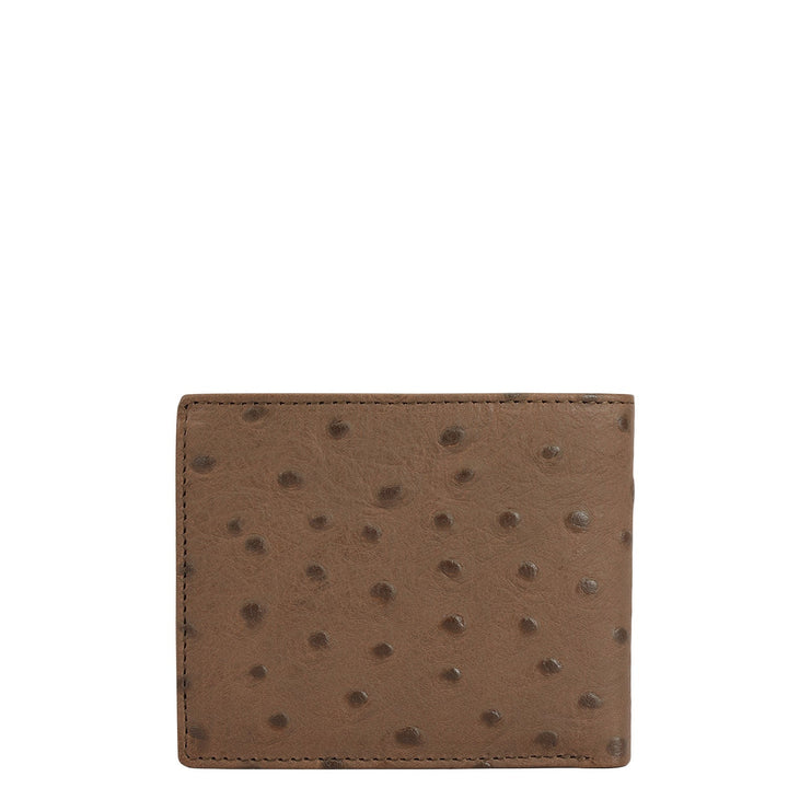Mocha Bifold Leather Mens Wallet
