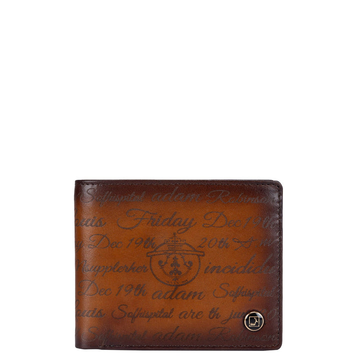 Signato Leather Mens Wallet - Cognac