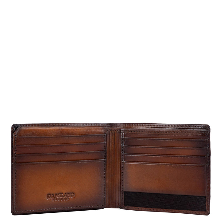 Signato Leather Mens Wallet - Cognac