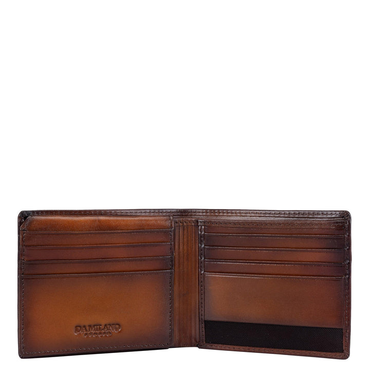 Signato Leather Mens Wallet - Cognac