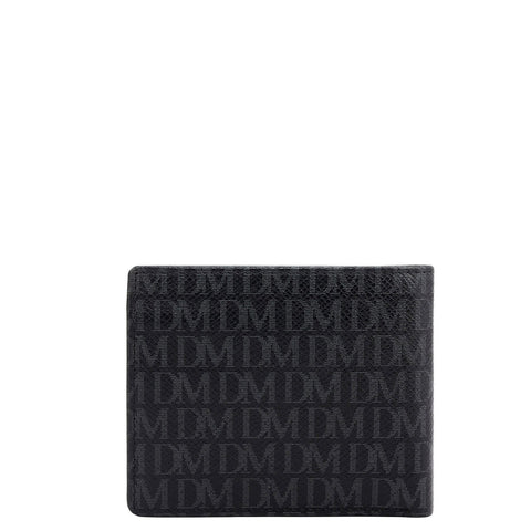 Black Bifold Leather Mens Wallet