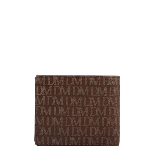 Date Bifold Leather Mens Wallet