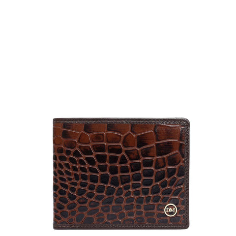 Date Bifold Leather Mens Wallet