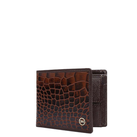 Date Bifold Leather Mens Wallet