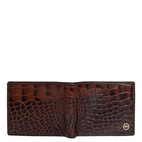 Date Bifold Leather Mens Wallet