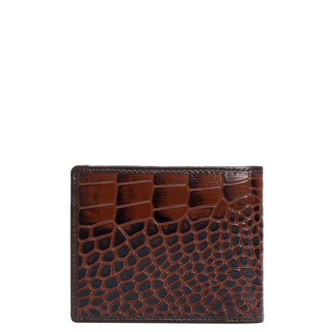 Date Bifold Leather Mens Wallet