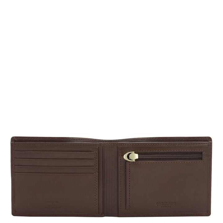 Brown Bifold Leather Mens Wallet