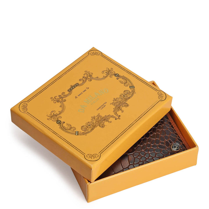 Date Bifold Leather Mens Wallet
