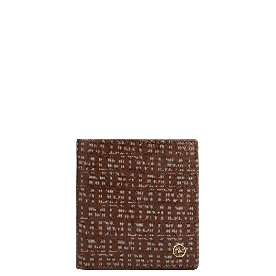 Date Bifold Leather Mens Wallet