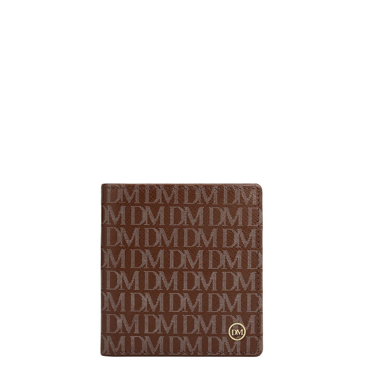 Date Bifold Leather Mens Wallet
