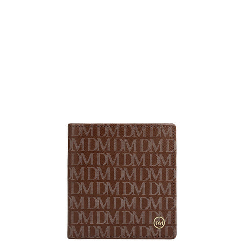 Date Bifold Leather Mens Wallet