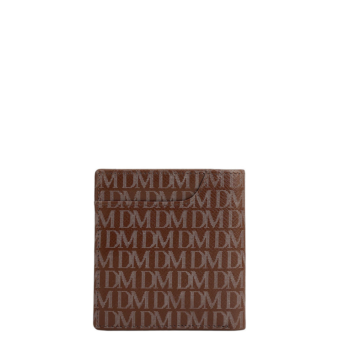 Date Bifold Leather Mens Wallet