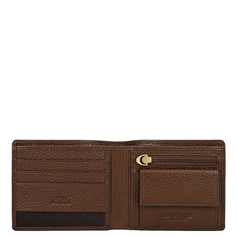 Mocha Bifold Leather Mens Wallet