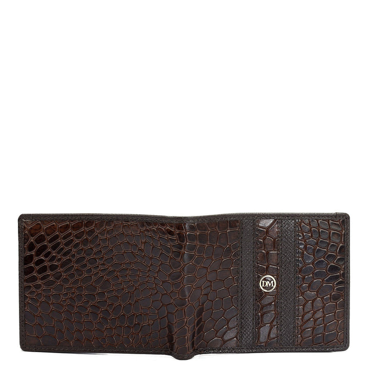 Brown Bifold Leather Mens Wallet