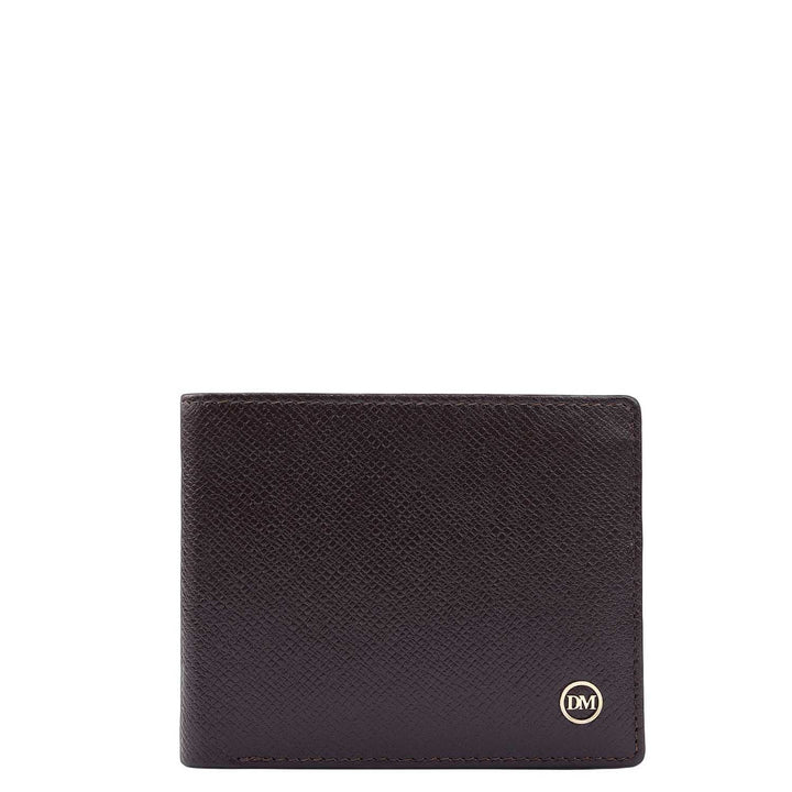 Chocolate Bifold Leather Mens Wallet