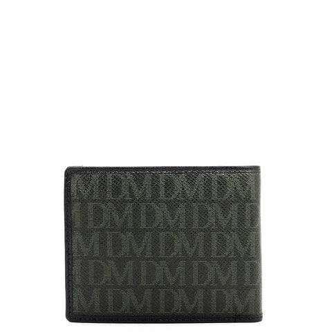 Petrol Green Bifold Leather Mens Wallet