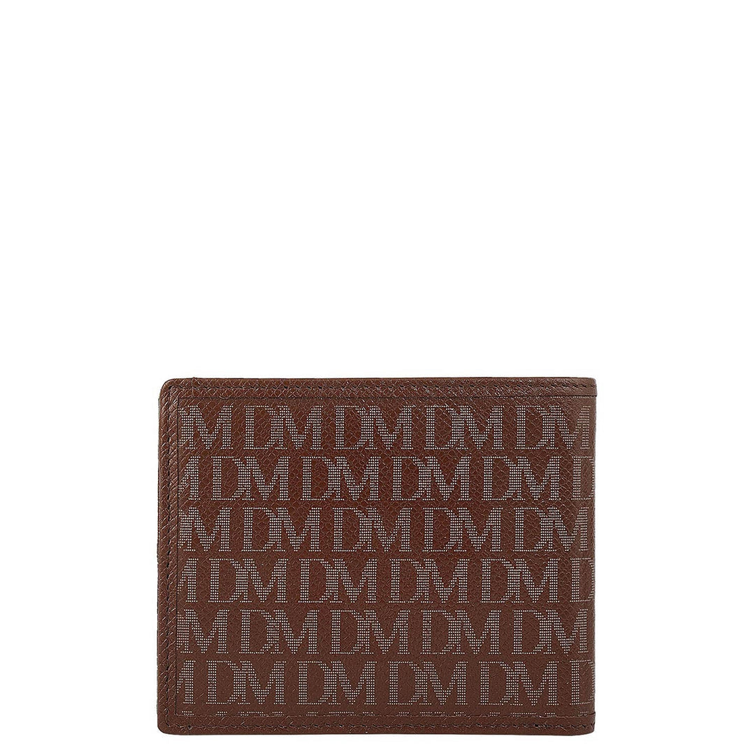 Date Bifold Leather Mens Wallet