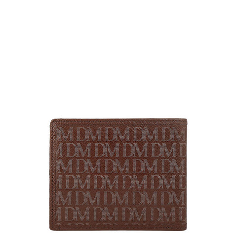 Date Bifold Leather Mens Wallet