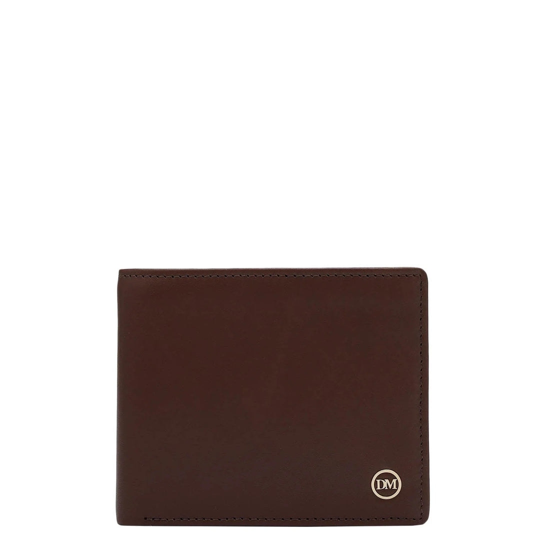 Brown Bifold Leather Mens Wallet