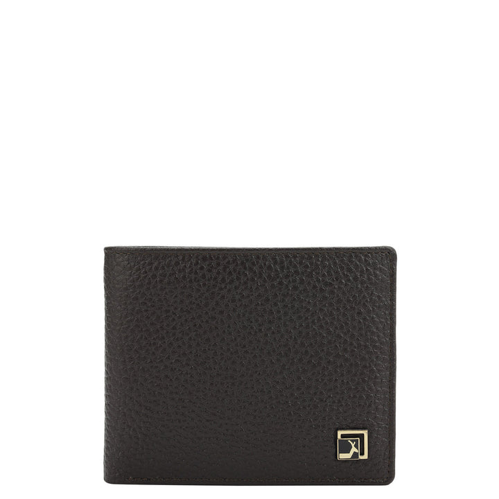 Chocolate Bifold Leather Mens Wallet