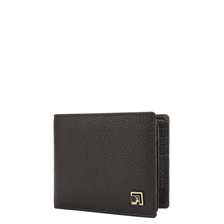 Chocolate Bifold Leather Mens Wallet