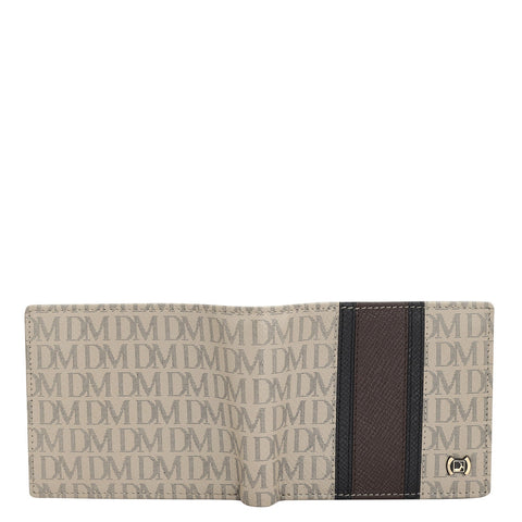 Monogram Franzy Leather Mens Wallet - Chalk