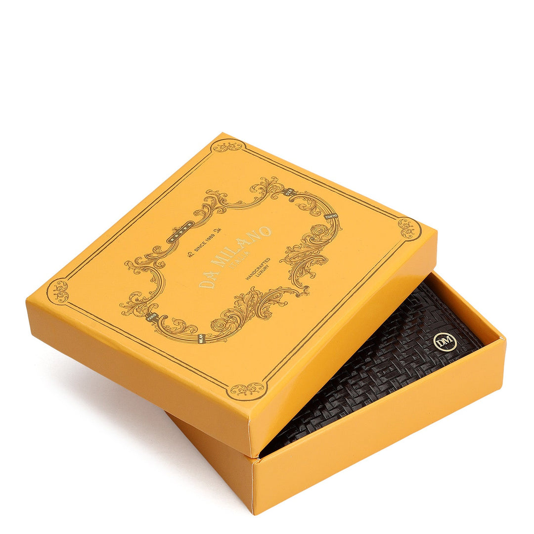 Burgundy Bifold Leather Mens Wallet